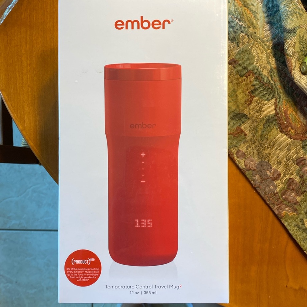 Ember temperature control travel mug